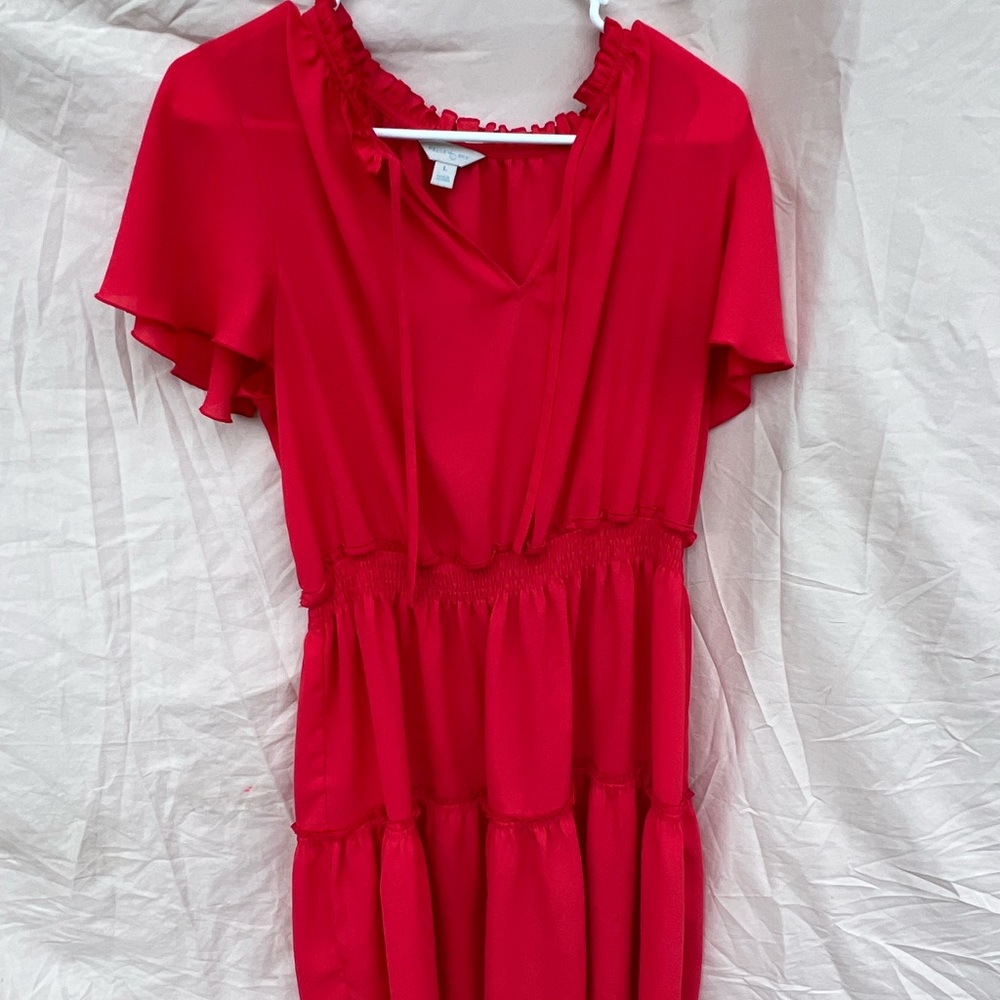 Lovely red dress
